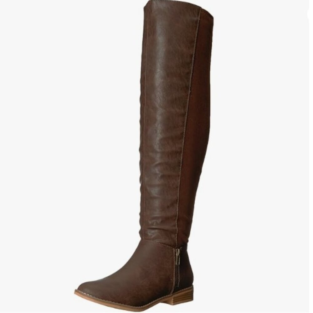 New Rocket Dog Brown Over the Knee Boots